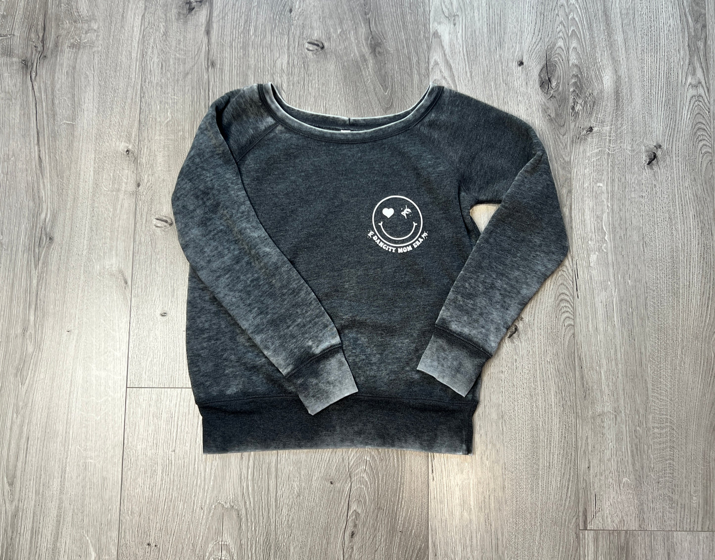 Miami Dancity Studios “In My Dancity Mom Era” Drop Shoulder Sweatshirt Size Medium