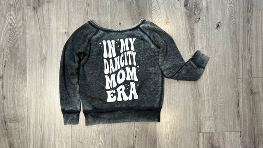 Miami Dancity Studios “In My Dancity Mom Era” Drop Shoulder Sweatshirt Size Medium