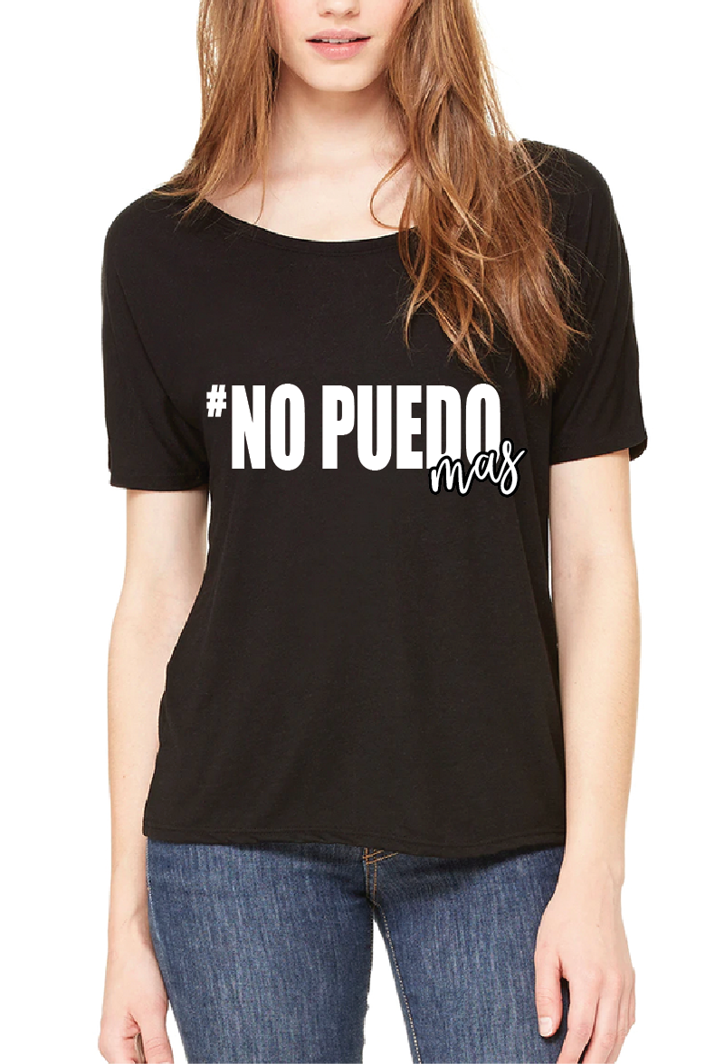 #NOPUEDOMAS slouchy T-shirt