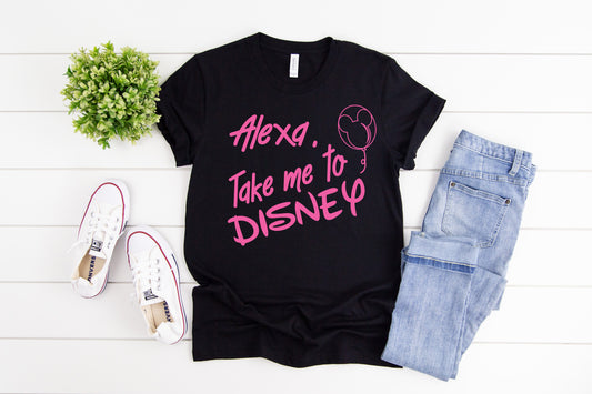 Alexa, Take me to Disney Shirt